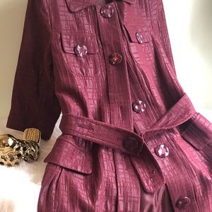 Cropped sleeve frock